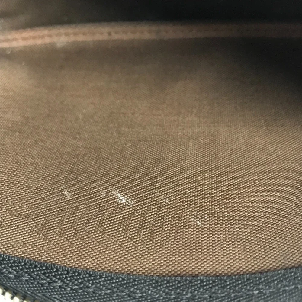 LOUIS VUITTON Brown Monogram Canvas Pochette Shoulder Bag